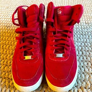 Nike Air Force 1 High Suede Size 8